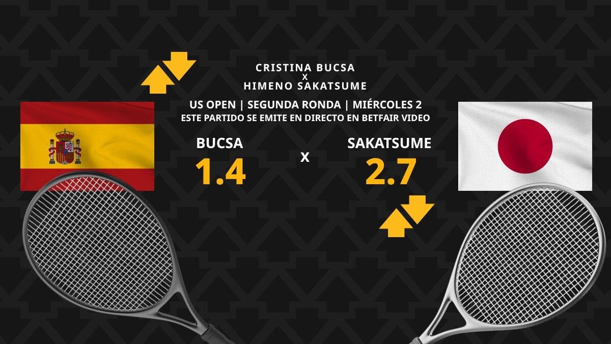 Cristina Bucsa - Himeno Sakatsume: horario, dónde ver, estadísticas y pronósticos
